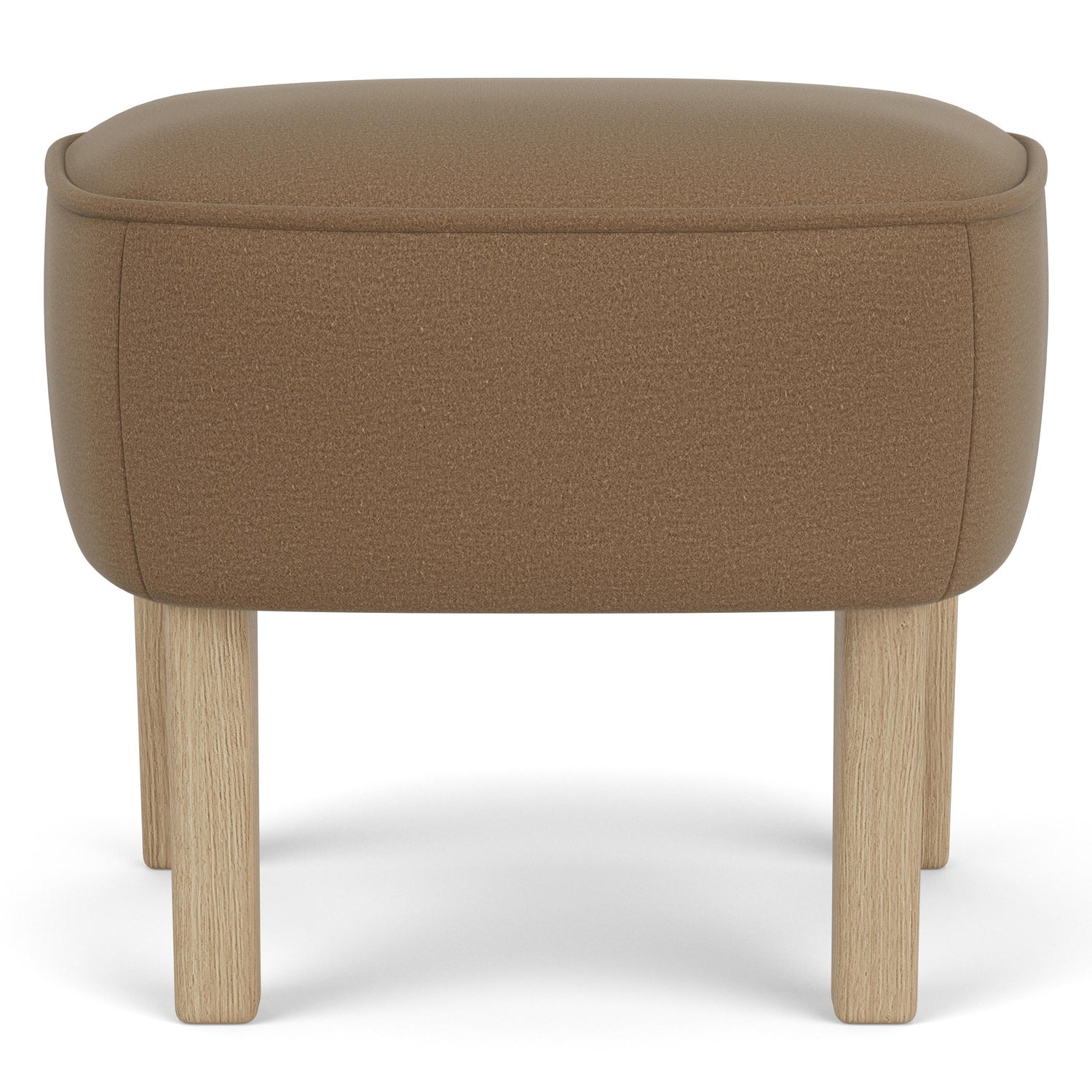 Audo Copenhagen Ingeborg voetenbank naturel eiken Grand Mohair 1103