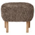 Audo Copenhagen Ingeborg voetenbank naturel eiken Sheepskin Sahara
