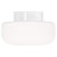 Ifö Electric Solenne 250|156 plafond- en wandlamp Ø25 wit