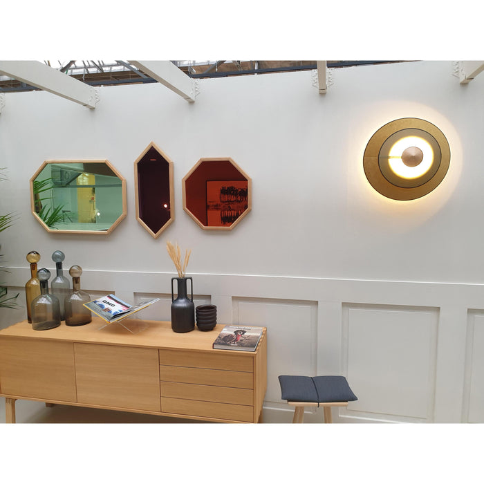 Forestier Cymbal wandlamp LED medium Bronze