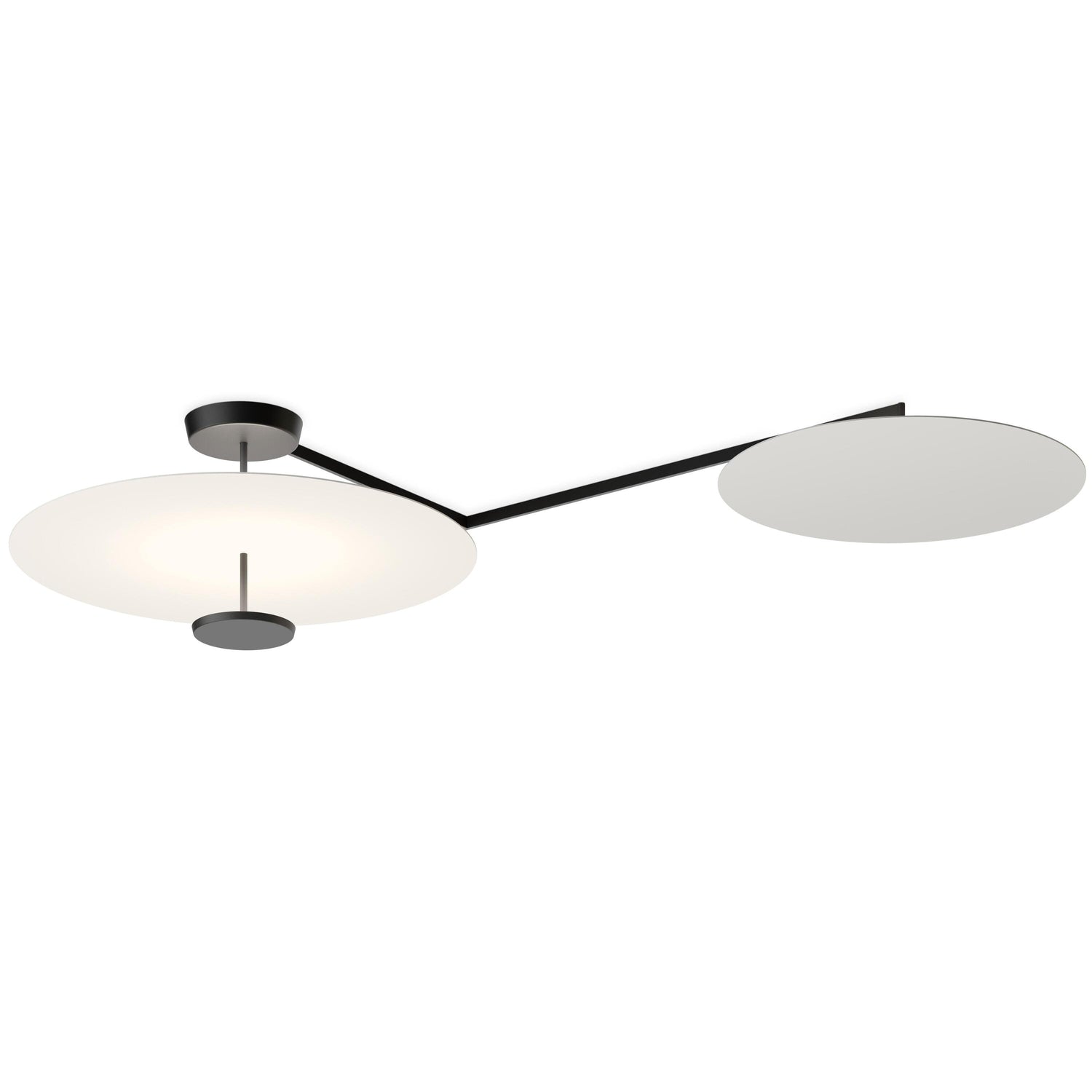 Flat 5924 plafondlamp LED White, Grey L1