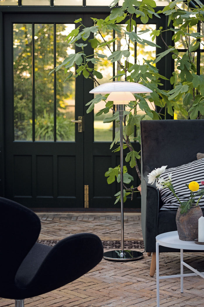 Louis Poulsen PH 3,5-2,5 vloerlamp zwart gemetaliseerd
