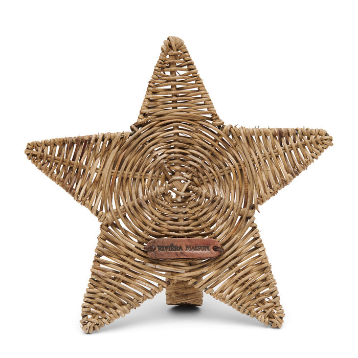 Riviera Maison Kerstboomdecoratie Rustic Rattan Star Tree Naturel