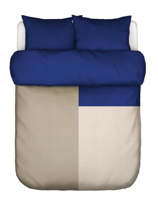 Marc O'Polo Ewon Dekbedovertrek Cool Cobalt 240 x 220 cm