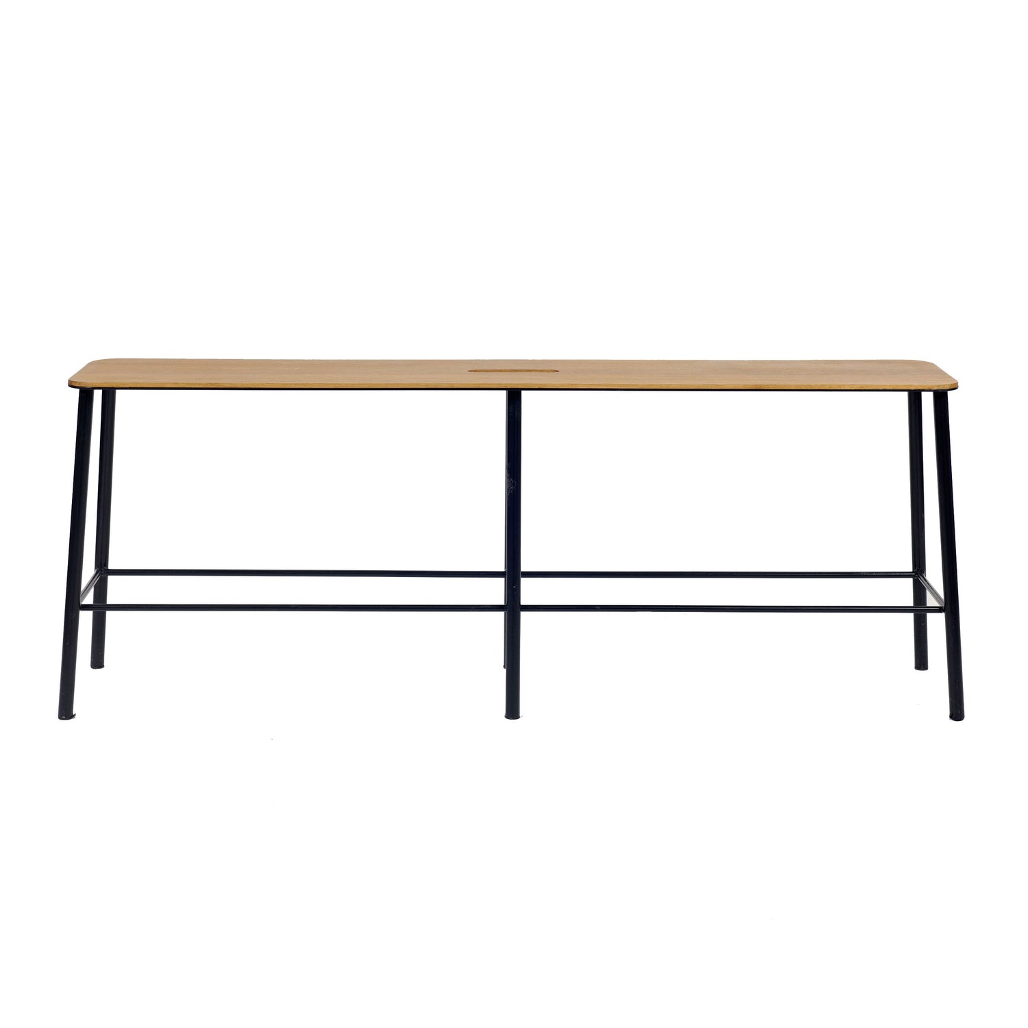 Frama Adam eetbank 120 eiken|zwart