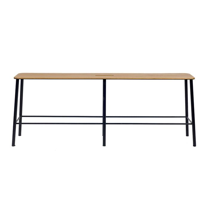 Frama Adam eetbank 120 eiken|zwart