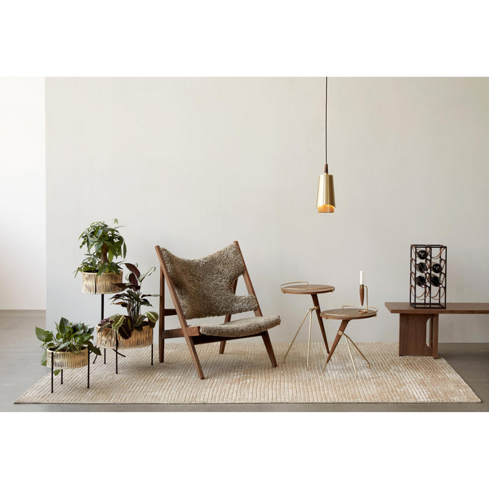 Audo Copenhagen Umanoff wijnrek zwart|cognac