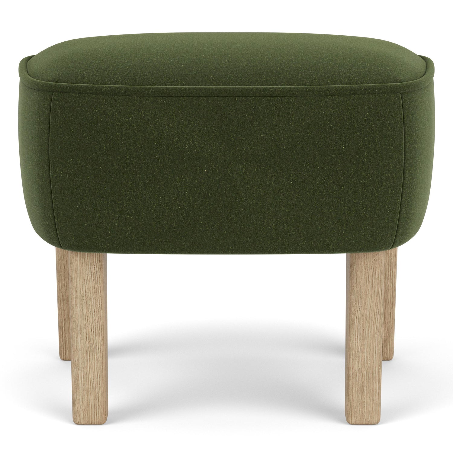 Audo Copenhagen Ingeborg voetenbank naturel eiken Grand Mohair 8205