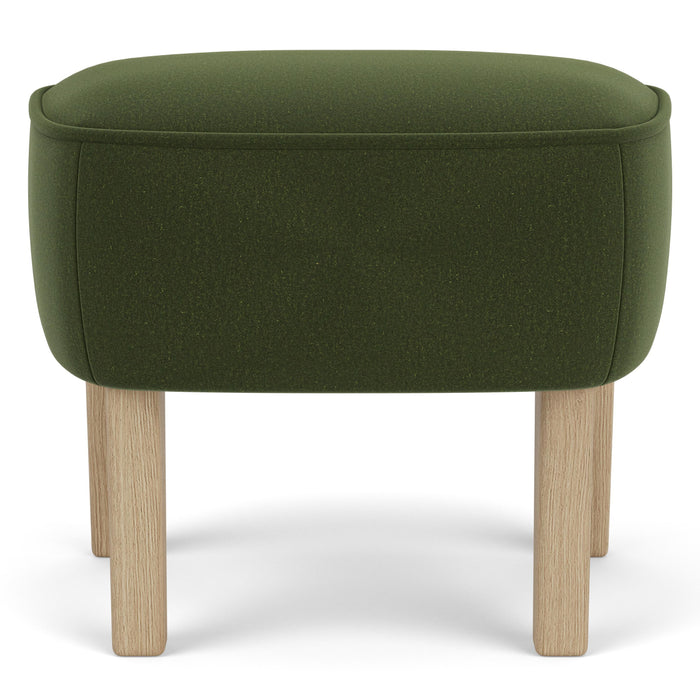 Audo Copenhagen Ingeborg voetenbank naturel eiken Grand Mohair 8205