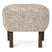 Audo Copenhagen Ingeborg voetenbank donker eiken Sheepskin Moonlight