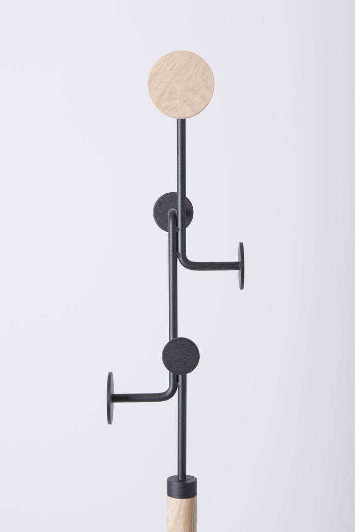 Hook staande kapstok Ø37 groen