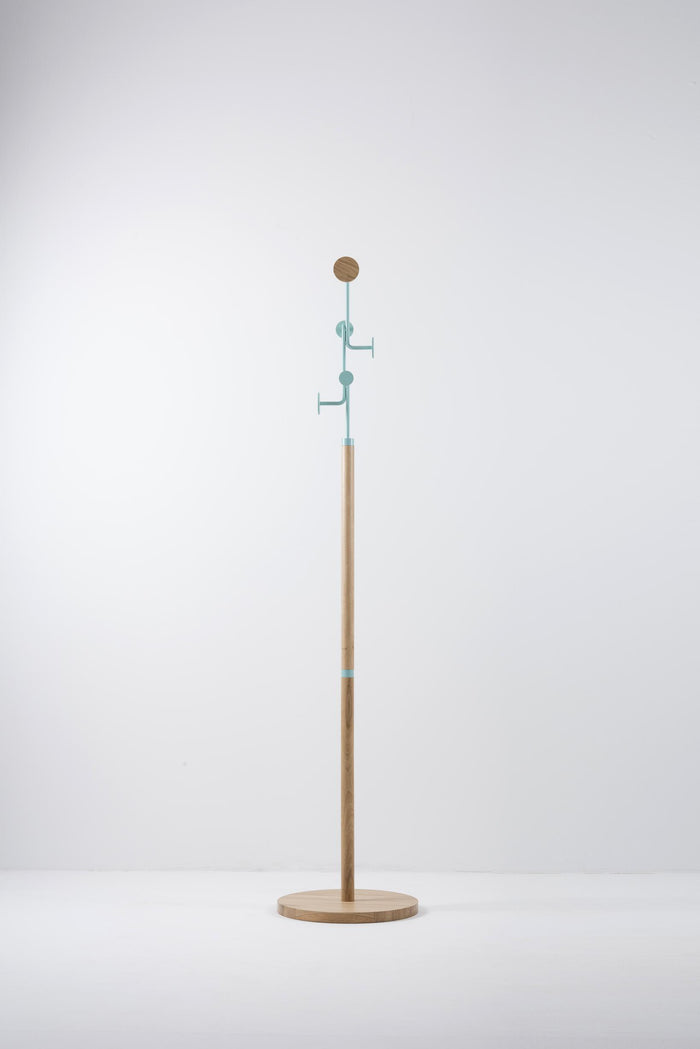 Hook staande kapstok Ø37 groen