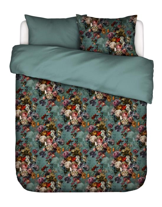 Essenza Karli Dekbedovertrek Reef green 260 x 220 cm