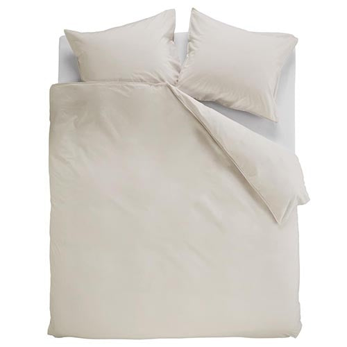 Beddinghouse Organic Basic Dekbedovertrek 240 x 200/220 cm - Zand