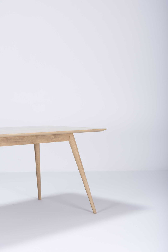 Stafa tafel hout 220x90 naturel