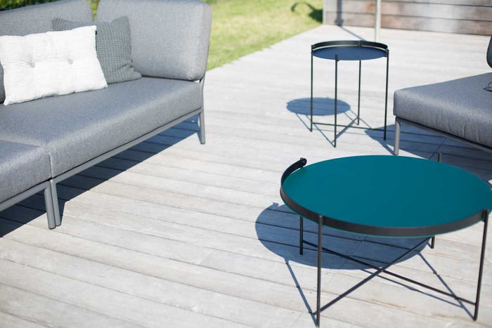 Edge bijzettafel Ø62 zwart