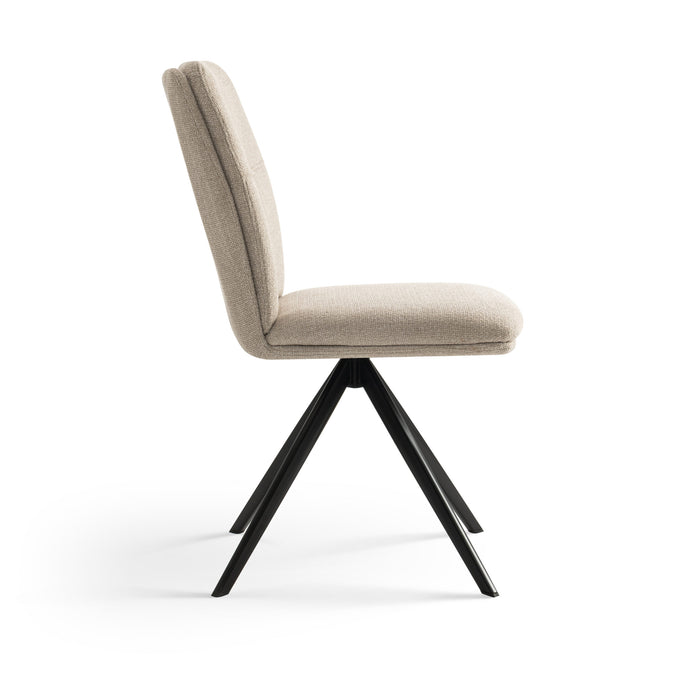 Furnihaus Eetkamerstoelen set van 2 - Emma - Beige - Stof