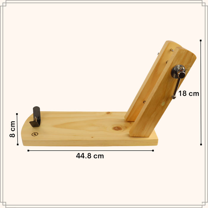 OTIX Hamhouder Dubbele Arm voor Spaanse Ham Hout 18x44,8x8,1cm Metaal
