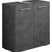 Badplaats Wastafelkast Jupiter 60 x 30 x 60 cm - Donker Grijs
