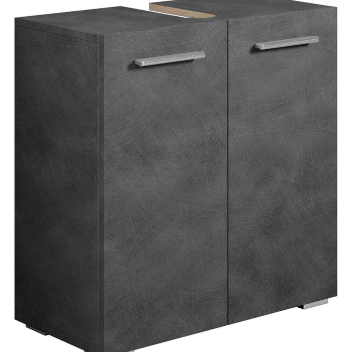 Badplaats Wastafelkast Jupiter 60 x 30 x 60 cm - Donker Grijs