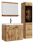 Badplaats Badkamermeubel Set Rio LED 60 x 35 cm - Eiken