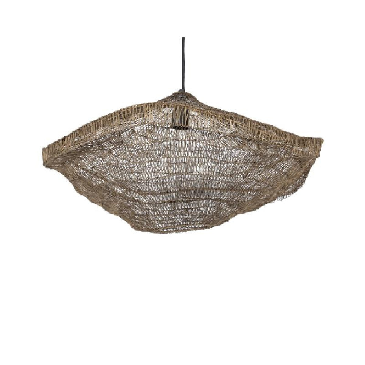 PTMD Hanglamp Lailaa - 61x61x31 cm - Ijzer - Messing
