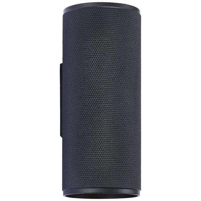 Brilliant Marty Wandlamp - Boven & Onder - Ø 6,5 cm - Zwart