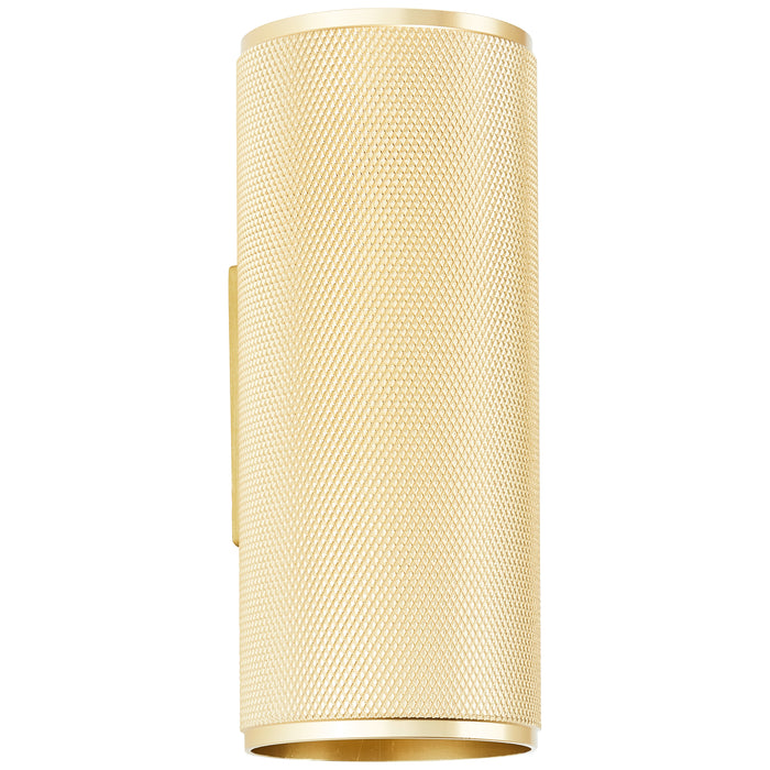 Brilliant Marty Wandlamp - Boven & Onder - Ø 6,5 cm - Goud