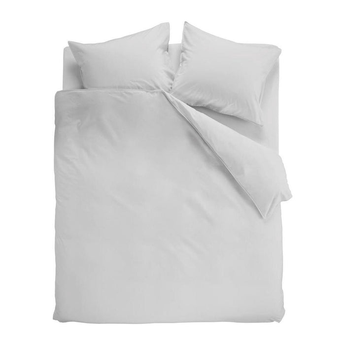 Beddinghouse Organic Basic Dekbedovertrek 240 x 200/220 cm - Light Grey