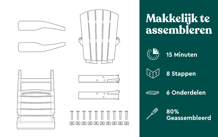 Keter Tuinstoel Grijs