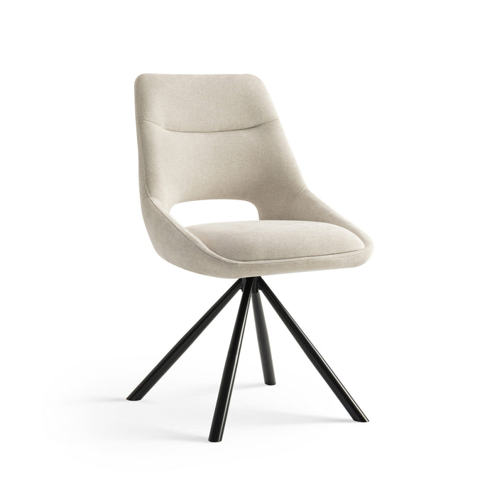 Furnihaus Eetkamerstoelen set van 4 - Tosca - Beige - Stof