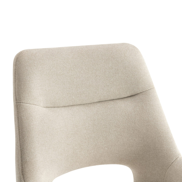 Furnihaus Eetkamerstoelen set van 4 - Tosca - Beige - Stof