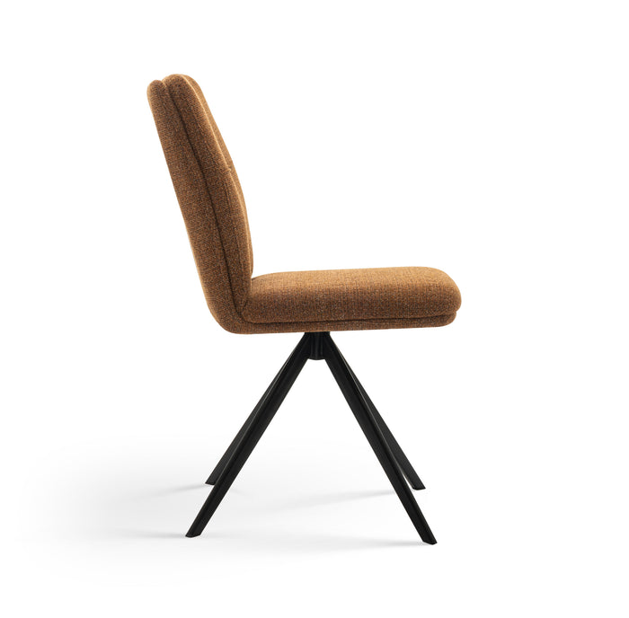 Furnihaus Eetkamerstoelen set van 2 - Emma - Oker Geel - Stof