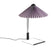 HAY Matin Tafellamp Mirror Base H 38 cm - Lavendel
