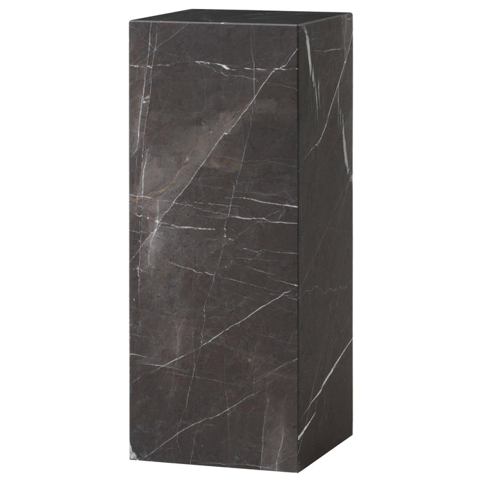 Audo Copenhagen Plinth Pedestal bijzettafel grijs Kendzo marmer