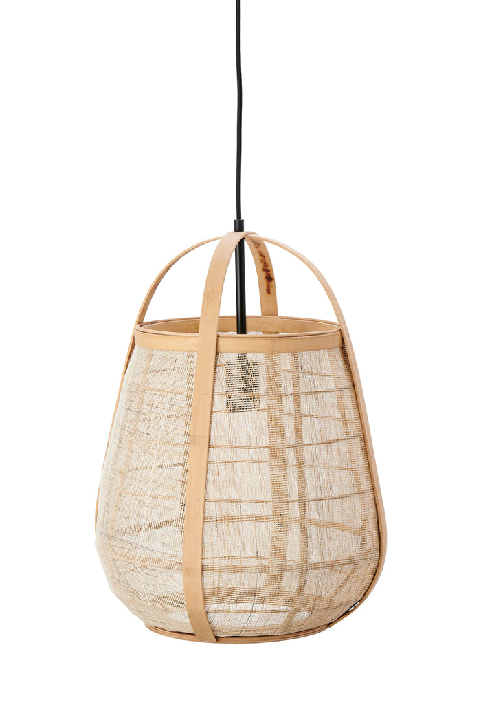 Light & Living Light&living Hanglamp Ø38x50 cm JACINTO rotan naturel