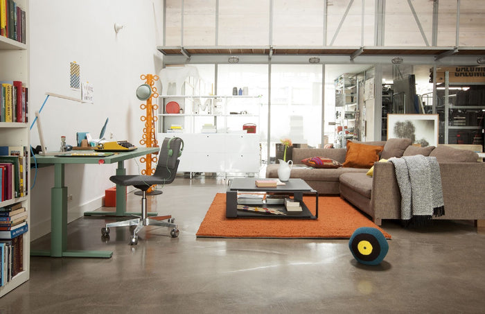 Teti wandlamp donkergrijs