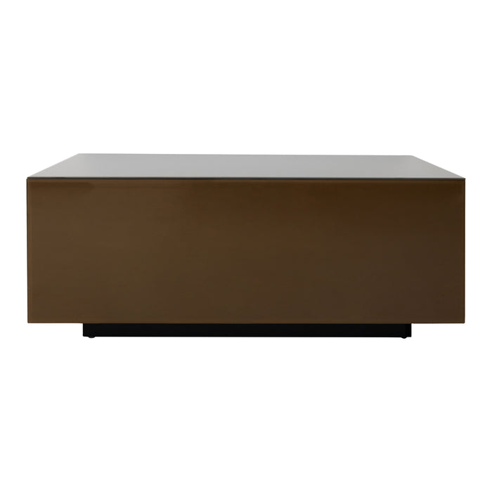 HKliving Mirror Block Salontafel - Coffee Brown - Limited Edition