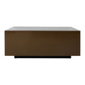 HKliving Mirror Block Salontafel - Coffee Brown - Limited Edition