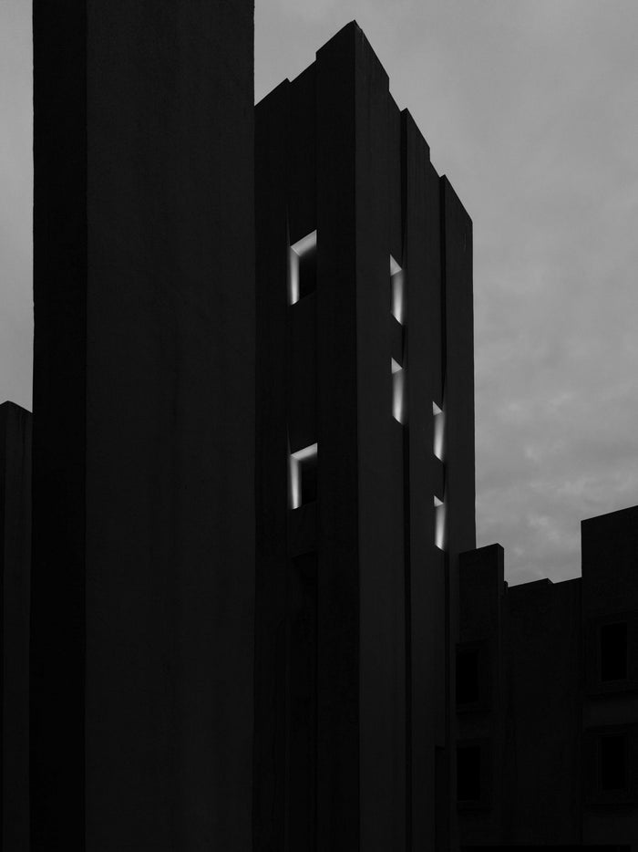 Fenestra wandlamp LED zwart