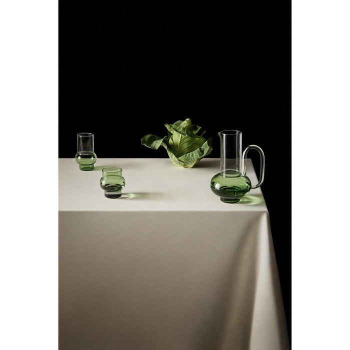 Bump Short glazen set van 2 groen