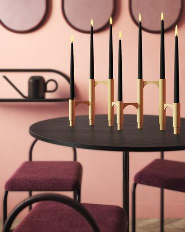 Compono kandelaar bruin