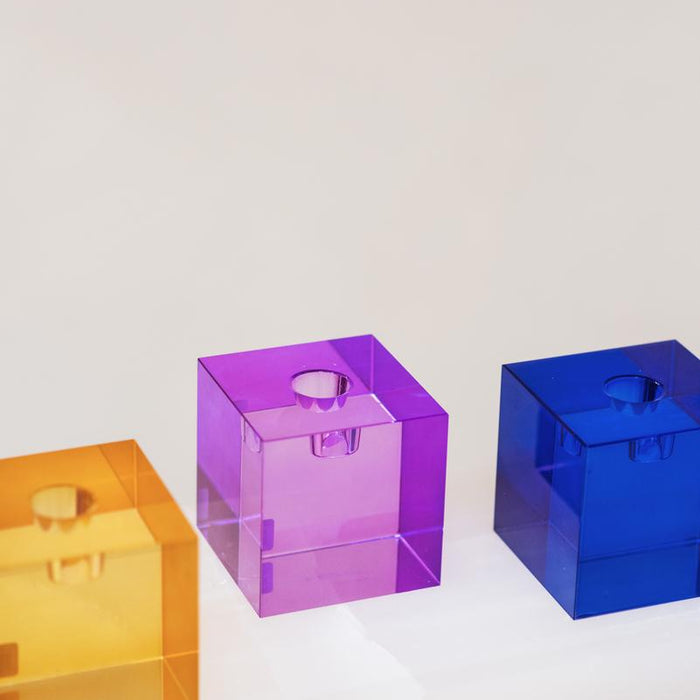 FÉST Parker kandelaar blauw