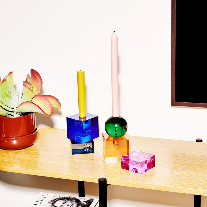 FÉST Parker kandelaar blauw