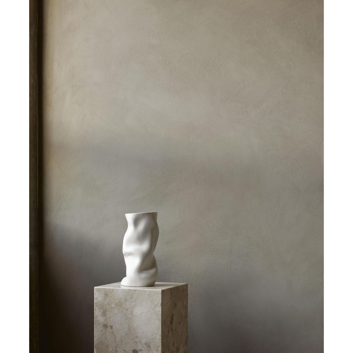 Audo Copenhagen Collapse vaas small wit