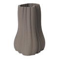 Ferm Living Moire Vaas H 20 cm - Anthracite