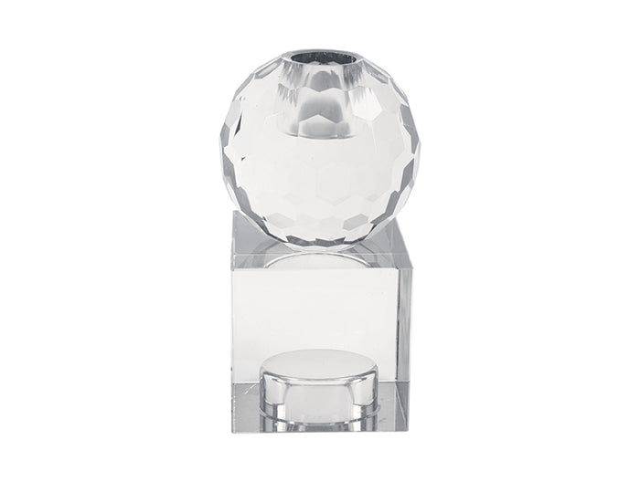 Present Time Kandelaar Crystal Art vierkant