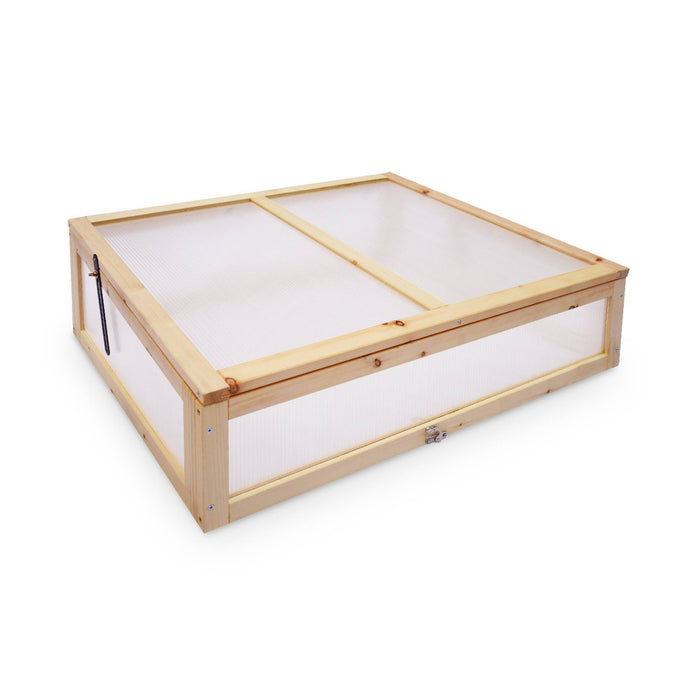 sweeek - Houten moestuinbak met kap op poten