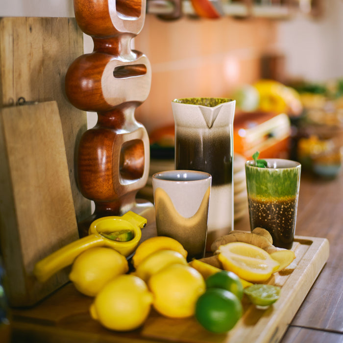 HKliving 70's Theemok 0,47 L - Set van 2 - Fuse