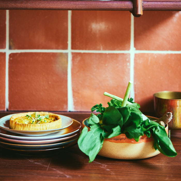 HKliving 70's Salade Schaal Ø 25 cm - Shore